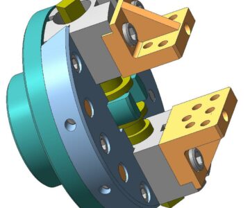 3D модель Двухкулачковый патрон (3D модель)