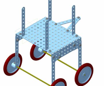 3D модель Детский металлический конструктор