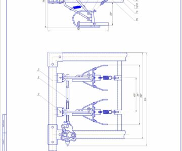 Чертеж Копир водитель для свеклоуборочных машин