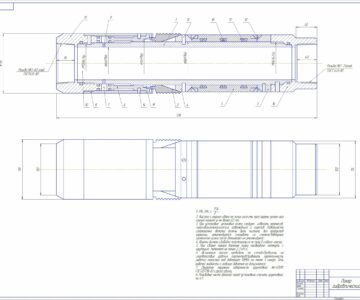 Чертеж Пакер ПН-ЯГМ-118-210