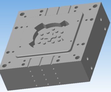 3D модель 3D Модель плиты матрицы ПФВФ 617.17