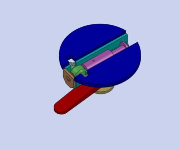 3D модель Механизм задраивания люков