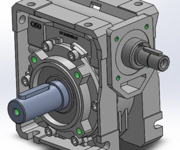 3D модель Редуктор INNOVARI R Q50 FB 26 C S_R 0 B3