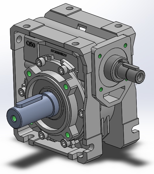 3D модель Редуктор INNOVARI R Q50 FB 26 C S_R 0 B3