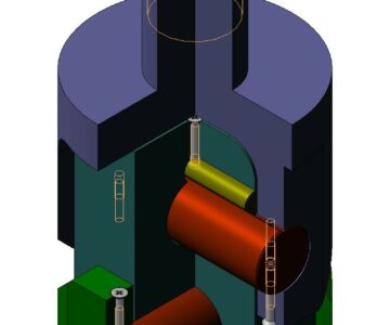 3D модель Узел центровочный карданного типа