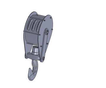 3D модель 3D Модель крюковой подвески грузоподъёмностью 8 тонн