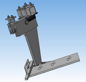3D модель Проектирование скоростного рабочего органа культиватора-плоскореза