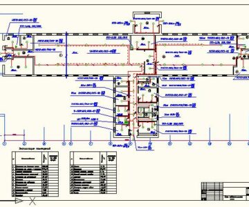 Чертеж Проектирование и электрификация коровника на 200 голов