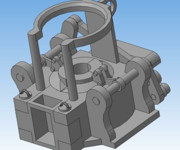 3D модель Спайдер пневматический 3D