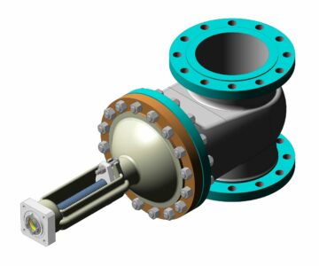 3D модель Задвижка 30с964нж Ду250 Ру25 (электропривод)