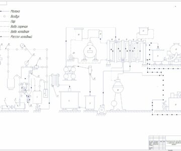 Чертеж Проектирование МЖФ КРС 800 голов