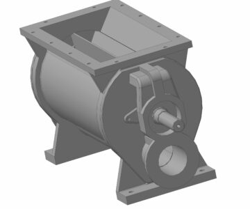 3D модель Питатель шлюзовый роторный марки М-122