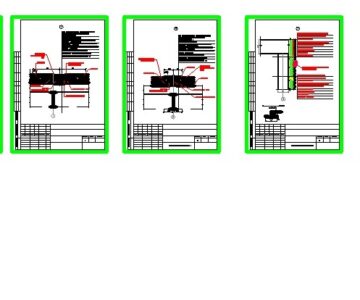 Чертеж Узлы стен цоколя кровли с сендвич-панелями