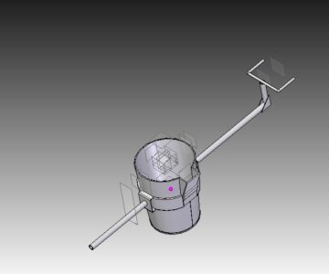 3D модель Ковш разливочный Q=160