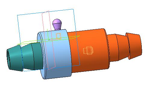 3D модель Кран запорный 3D