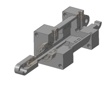 3D модель 3D Цилиндр гидравлический