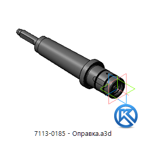 3D модель Оправка кулачковая