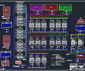 Чертеж Проект водоподготовительной установки ТЭС 720 МВт