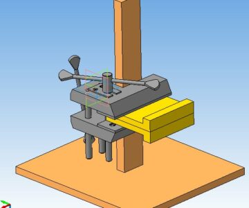 3D модель Тиски-струбцина