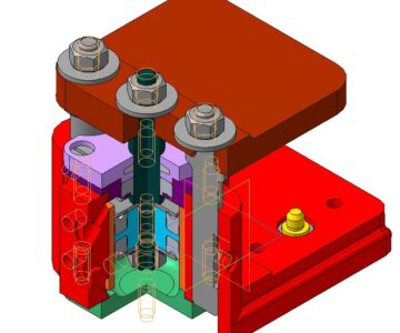 3D модель Кондуктор скальчатый пневматического типа