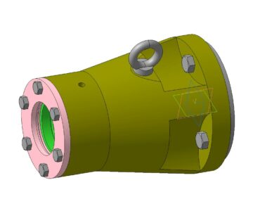 3D модель Люнет к горизонтально-расточному станку 2Л614