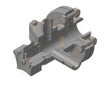 3D модель Кран распределительный Большаков