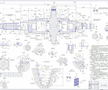 Чертеж Технологический процесс обработки Вала ротора 4TK-4-1SB и средств его оснащения