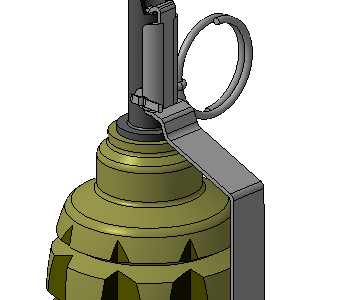 3D модель Граната Ф1
