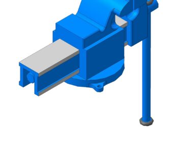 3D модель Тиски ТСС-140