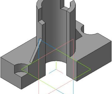 3D модель Деталь по инж. графике