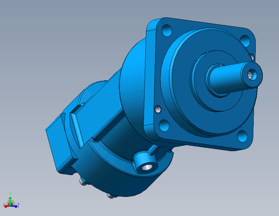 3D модель Гидромотор 310.4.112