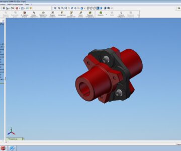 3D модель Эластическая муфта