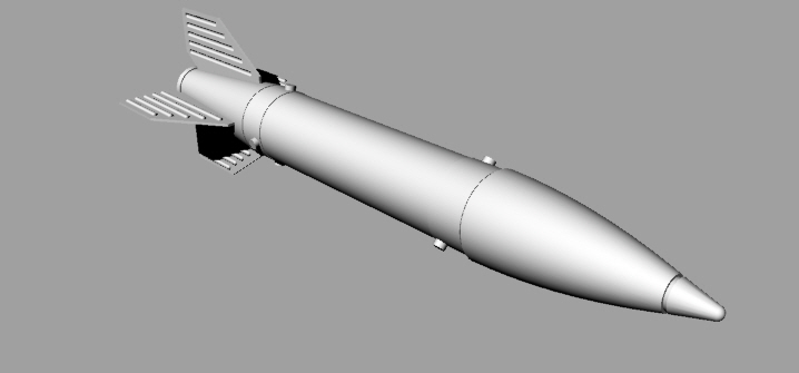 3D модель Ракета С-21