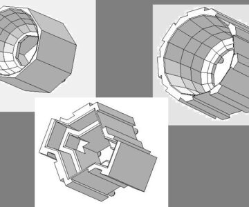 3D модель Отражатели к светодиодам