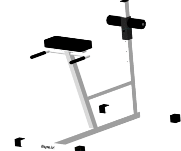 3D модель Тренажер-гиперекстензия