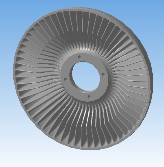 3D модель Турбинное колесо