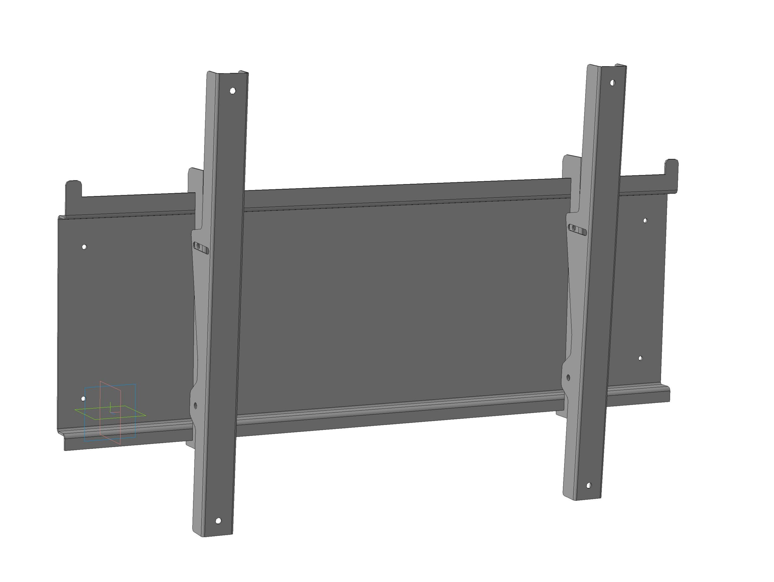 3D модель Кронштейн для жк телевизора VESA400