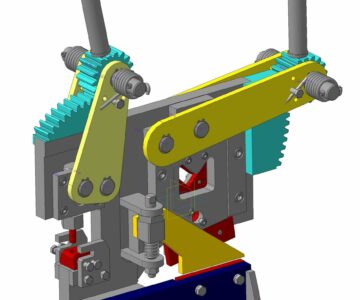 3D модель Механизм рубки проката