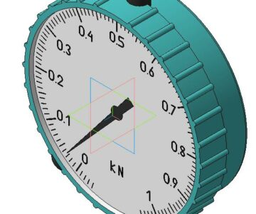 3D модель Динамометр ДПУ-1-2