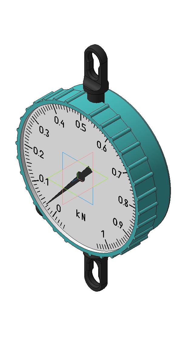 3D модель Динамометр ДПУ-1-2