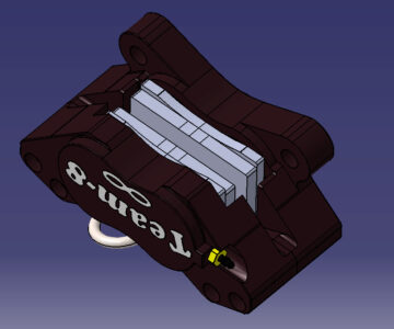 3D модель Wilwood GP 320 , Caliper