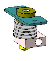 3D модель Термоголовка (HotEnd) для принтера 3D