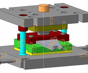 3D модель Штамп для пробивки овального паза в кронштейне