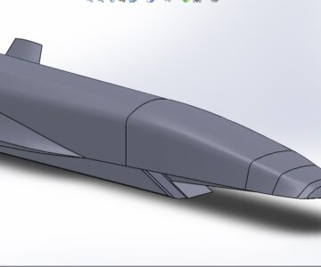 3D модель Гиперзвуковой летательный аппарат ( ГЛА ) Х-51А