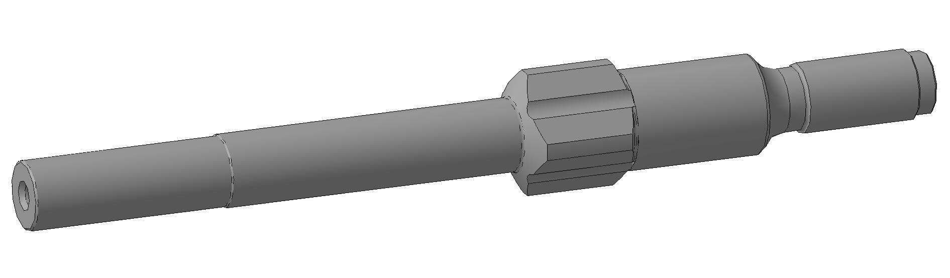 3D модель Бурголовка ПК-130 Хвостовик