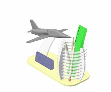 3D модель Подставка под канцелярию