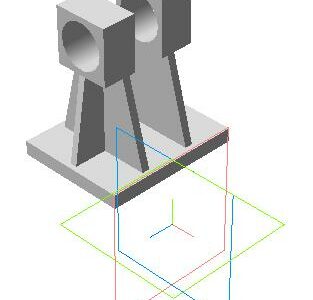 3D модель Опора