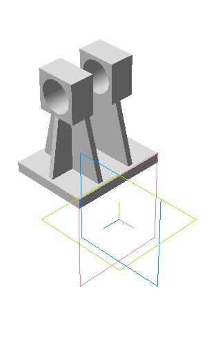 3D модель Опора