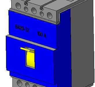 3D модель Автомат ВА88-32.-100А