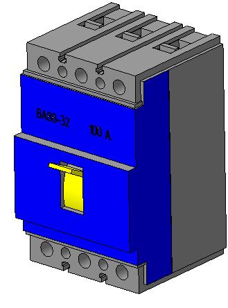 3D модель Автомат ВА88-32.-100А